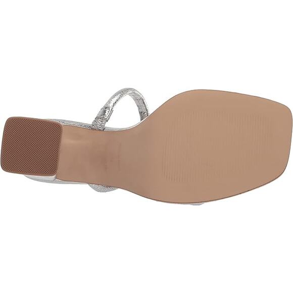 NEW Steve Madden Polly Platform Heels Silver Women’s Size 9.5 POLL02S1751095 - Picture 3 of 9